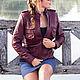 Women's leather jacket . Demi-season jacket made of genuine leather. Outerwear Jackets. KolibriLeather. Online shopping on My Livemaster.  Фото №2