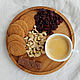 Coffee (tea) tray made of oak. Trays. dekor-tseh. Online shopping on My Livemaster.  Фото №2