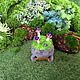 Грибная лягушка. Тедди Зверята. Magical Art Toys. Ярмарка Мастеров.  Фото №4
