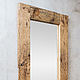 Full-length mirror made of barn boards 'Oude 1'. Mirror. Stolyarnoe pr-vo U.LOFT (g. Ivanovo). Ярмарка Мастеров.  Фото №4