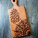 Cutting boards 'Forest stories' 2 pieces. Utensils. hellopoints. My Livemaster. Фото №4