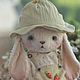 Тедди Зайка 29 см/ Teddy Bunny. Мишки Тедди. Cozy Josie. Ярмарка Мастеров.  Фото №4