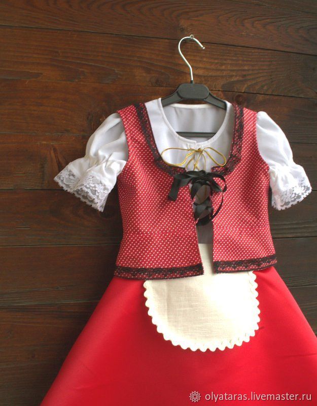 Детский карнавальный костюм "Красная Шапочка" купить в интернет ...