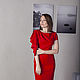 Order Women's red dress for the RED WING exit. BRAGUTSA. Livemaster. . Dresses Фото №3