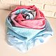 scarf felted the bottom of the Sea, Scarves, Barnaul,  Фото №1