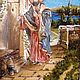 Се стою у двери и стучу. Иконы. Сергей и Валерия Затонские. Интернет-магазин Ярмарка Мастеров.  Фото №2
