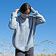 Oversize Knitted Merino Sweater, Unisex Wool Jumper. Sweaters. Dobryy_vyaz. Online shopping on My Livemaster.  Фото №2
