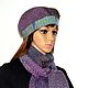 Order Knitted accessories kit beret (hat) and scarf. UrbanStyleKnit (usknits). Livemaster. . Headwear Sets Фото №3