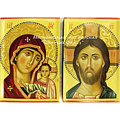 DIMENSIONAL ICON, ANNA Kashinskaya, Saint Anna, gold, autumn, icon Anna