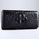 Women's wallet made of genuine crocodile leather IMA0005B1, Wallets, Moscow,  Фото №1