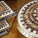 Table with mosaic top ' Lord'. Tables. Marjana. My Livemaster. Фото №5