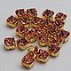 Шатоны Preciosa Maxima 4мм, 20 шт в ассортименте. Стразы. VTG BEADS. Ярмарка Мастеров.  Фото №11