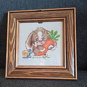 Картины и панно handmade. Livemaster - original item Embroidered picture: "Together". Handmade.