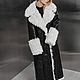 Заказать Дубленка long white тиградо лаковая кожа. YANA KRAFT BRAND. Ярмарка Мастеров. . Дубленки Фото №3