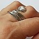 Кольцо из серебра " Перо ". Кольца. Newstylejewelry. Ярмарка Мастеров.  Фото №4