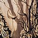 CoraxArt : Wood Wall Art ` Hare `, Wood Art,Nature Art,Engraving Wood,Forest,Laser Artwork,Modern Art, Home Decor,Wall Decor,Drawing,Illustration,Wood