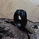 A ring carved of black wood. Rings. Woollywood_woodcarving. Online shopping on My Livemaster.  Фото №2