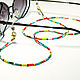 Copy of Copy of Copy of Copy of Copy of Beaded Keychain BK1450736. Chain for glasses. Kroshka Bijou. My Livemaster. Фото №6