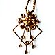 Винтаж: 37. Кулон-брошь в стиле Art Deco на цепочке, США. Кулоны винтажные. Starinn-vintage. Ярмарка Мастеров.  Фото №4