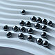8мм, Dark Grey Pearl, полупросверленный жемчуг Swarovski 5818, Кристаллы, Волгоград,  Фото №1