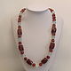 Beads from natural stones of carnelian, agate and opalite. Necklace. Magic box. Online shopping on My Livemaster.  Фото №2