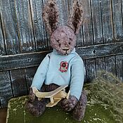 Куклы и игрушки handmade. Livemaster - original item Teddy Animals: bunny Senya 16cm. Handmade.