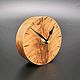 Часы настольные из дерева. Часы классические. Woodandtime. Ярмарка Мастеров.  Фото №5