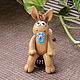 Figura De Un 'Pequeño Burro'. Dolls. Hand Made World. Интернет-магазин Ярмарка Мастеров.  Фото №2