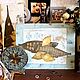 Заказать  "Fish Day" масло холст. Стильные картины Дарьи Савельевой. Ярмарка Мастеров. . Картины Фото №3