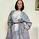 Felted Dress Silver Rain- 2 large size, Dresses, Verhneuralsk,  Фото №1