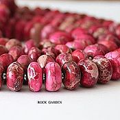 Материалы для творчества handmade. Livemaster - original item Variscite beads rondel (No№122). Handmade.