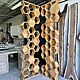 Shelving partition in the Loft style 'Honeycomb', Shelving, Ivanovo,  Фото №1