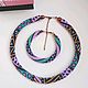 Necklace and bracelet Northern Lights, Necklace, Tula,  Фото №1