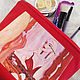  Reflection, a handmade cosmetic bag with an author's, Beauticians, Moscow,  Фото №1