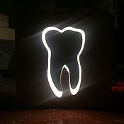 Сувениры и подарки handmade. Livemaster - original item Gift for the dentist lamp night light tooth. Handmade.