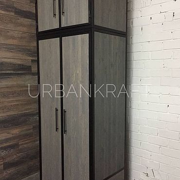 Распашной шкаф. Urban Craft/Городское Ремесло. Мебель ручной работы - Ярмарка Мастеров Мебель ручной работы. Ярмарка Мастеров - ручная работа Распашной шкаф. Handmade.
