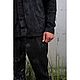Заказать Жакет мужской из конопляной ткани Hemp French Work Jacket Garment Dyed. VÄN Studio. Ярмарка Мастеров. . Верхняя одежда мужская Фото №3