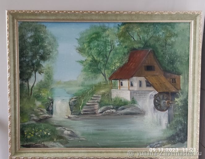 Картины: Старая мельница в интернет-магазине Ярмарка Мастеров по цене ...