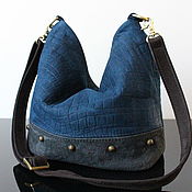 Кошельки: Маленькая сумочка-кошелек из синего Твида в клетку, ретро