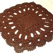 Для дома и интерьера handmade. Livemaster - original item Crocheted square rug is handmade from cord Elite-2. Handmade.