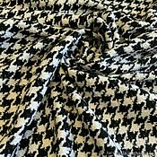 Материалы для творчества handmade. Livemaster - original item Fabric: Chanel tweed crow`s foot with silver lurex. Handmade.