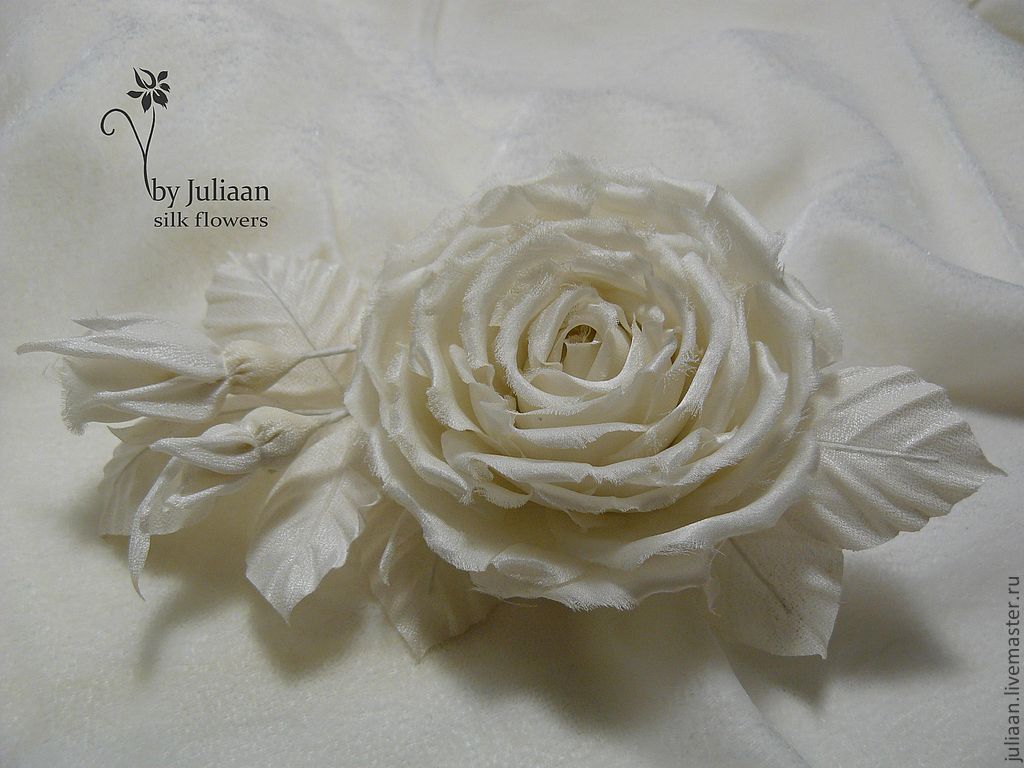 Свадебные украшения ручной работы. Ярмарка Мастеров - ручная работа. Купить Свадебные цветы. Роза