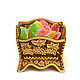 Order The candy bowl from birch bark 'Grapes'. Art.5001. SiberianBirchBark (lukoshko70). Livemaster. . Candy Dishes Фото №3
