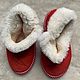 Children's sheepskin slippers 19cm foot. Footwear for childrens. Warm gift. Online shopping on My Livemaster.  Фото №2