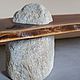 Заказать Скамейка из слэба и камня. RockWood Design. Ярмарка Мастеров. . Скамейки для сада Фото №3