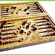 Backgammon as a gift 'Hunters' z807. Backgammon and checkers. zlatiks2. My Livemaster. Фото №5