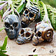Ceramic skulls. Cabochon-a ceramic skull. Cabochons. Tatyana's day (tataday). My Livemaster. Фото №5