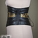 Корсет из натуральной кожи. Корсеты. Shi Corset (Анна). Интернет-магазин Ярмарка Мастеров.  Фото №2