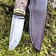 Нож ручной ковки ( 9хфм ). Ножи. Forest Forge. Ярмарка Мастеров.  Фото №4