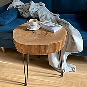 Для дома и интерьера handmade. Livemaster - original item A coffee table from a saw cut. Handmade.